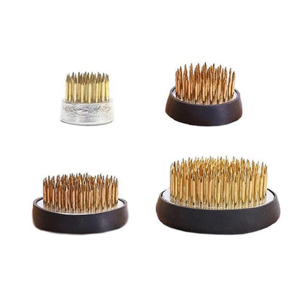 Round Flower Base Holder Spiky Frog Fixed Tool Floral Arrange For Ikebana Kenzan - 23mm.