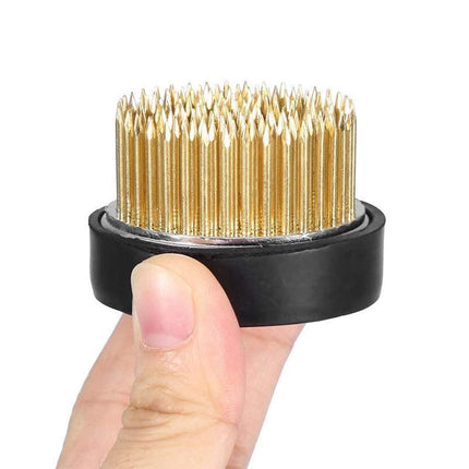 Round Flower Base Holder Spiky Frog Fixed Tool Floral Arrange For Ikebana Kenzan - 23mm.