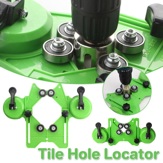 Multifunction Glass Tile Positioning Tool Drill Chuck Marble Hole Punching Tool.