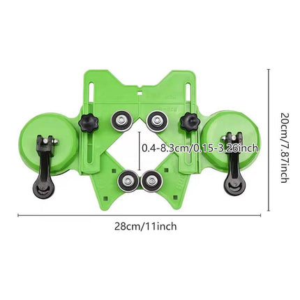 Multifunction Glass Tile Positioning Tool Drill Chuck Marble Hole Punching Tool.