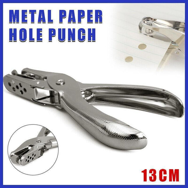 Paper Single Round Hole Punch Puncher School Office Stationery 6mm.