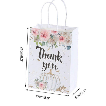 30pcs Printed Gift Bags Holiday Packaging Tote Gift Bags for Christmas Party.