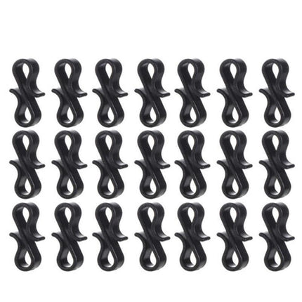 50PCS Led Fairy Lights Gutter Hooks Heavy Duty Clips Party Led Fairy Light - White.