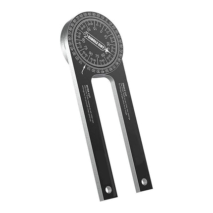 360 Degree Woodworking Protractor Angle Finder Positioning Tool Horizontal Gauge.