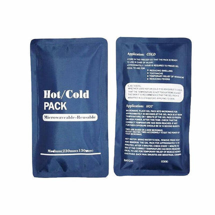Reusable Hot and Cold Gel Pack 230x130mm Microwave and Freezer Safe.