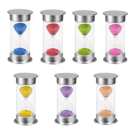 10/15/30 Minute Hourglass Timer Sand Timer for Home Office and Classroom Use - Orange-15min.