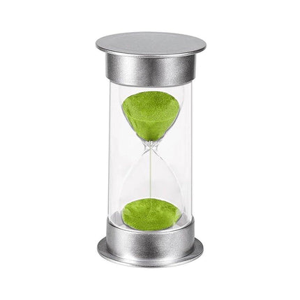 10/15/30 Minute Hourglass Timer Sand Timer for Home Office and Classroom Use - Orange-15min.