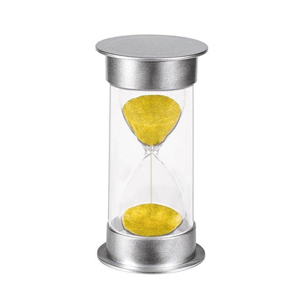 10/15/30 Minute Hourglass Timer Sand Timer for Home Office and Classroom Use - Orange-15min.