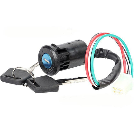 4 Wire Ignition Key Barrel Switch 50Cc 110Cc 125Cc 150Cc Pit Quad Dirt Bike Atv.