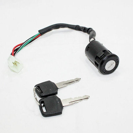 4 Wire Ignition Key Barrel Switch 50Cc 110Cc 125Cc 150Cc Pit Quad Dirt Bike Atv.
