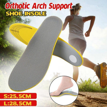 Arch Support Insoles Shoes Insert Orthotic Sole Running Cushion Plantar Pads Au - L.