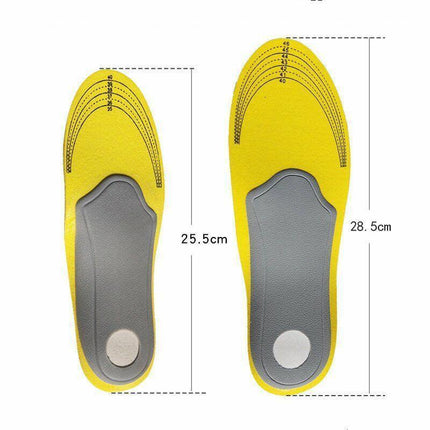Arch Support Insoles Shoes Insert Orthotic Sole Running Cushion Plantar Pads Au - L.