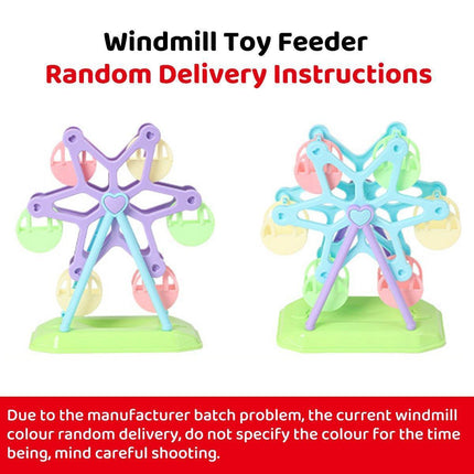 Interactive Parrot Educational Toys Bird Cage Training Supplies Xuan Feng Peony.