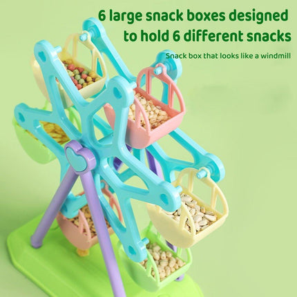 Interactive Parrot Educational Toys Bird Cage Training Supplies Xuan Feng Peony.