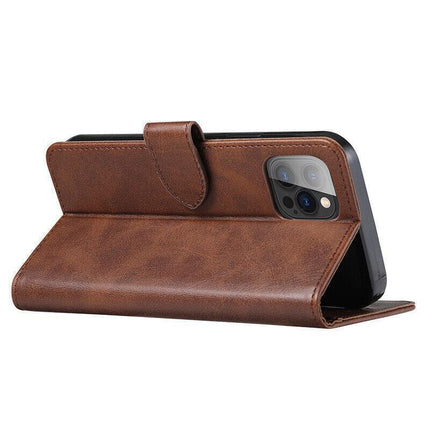 Brown Wallet Leather Flip Case Cover For iPhone 7 8 6 6S Plus X 11 12 13 Pro XS Max XR - iPhone 14 Pro.