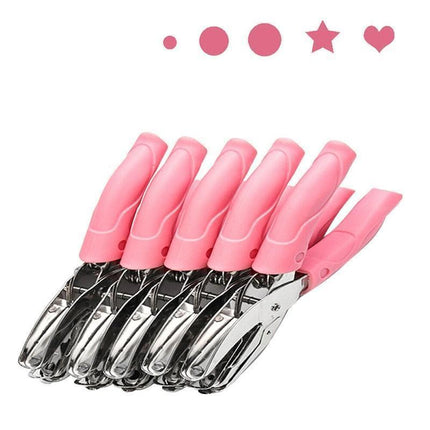Circle/Heart/Star Shaped Metal Hole Punch Pliers - Paper Hand Puncher - 1.5mm circle.