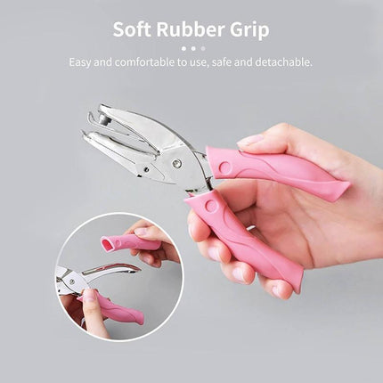 Circle/Heart/Star Shaped Metal Hole Punch Pliers - Paper Hand Puncher - 1.5mm circle.