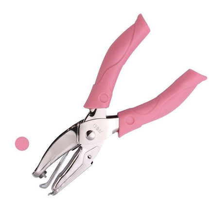 Circle/Heart/Star Shaped Metal Hole Punch Pliers - Paper Hand Puncher - 1.5mm circle.