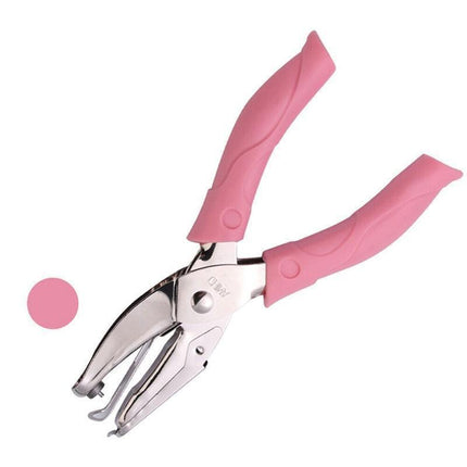 Circle/Heart/Star Shaped Metal Hole Punch Pliers - Paper Hand Puncher - 1.5mm circle.