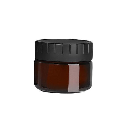 10pcs Brown PET Plastic Wide Mouth Bottles for Storage and Skincare Packaging - Frosted - 120ml.