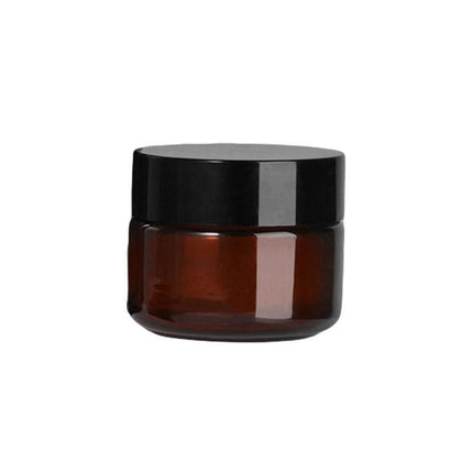 10pcs Brown PET Plastic Wide Mouth Bottles for Storage and Skincare Packaging - Frosted - 120ml.
