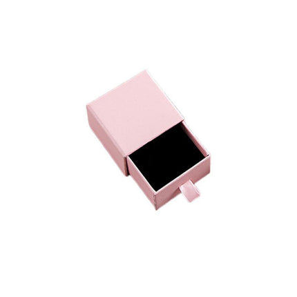Jewellery Gift Box Necklace Ring Bracelet Bangle Earring Cardboard Box 5*5*3.5cm - White.