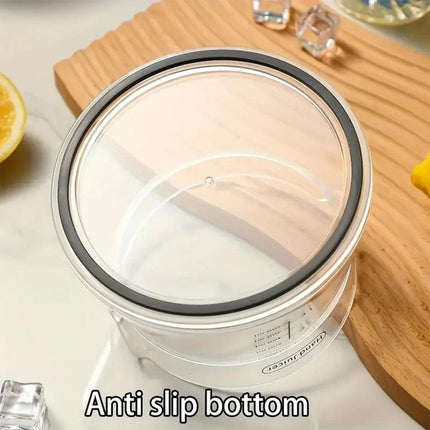 Manual Juice Extractor for Orange Lemon Home Citrus Juicer Hand Compressor - White.