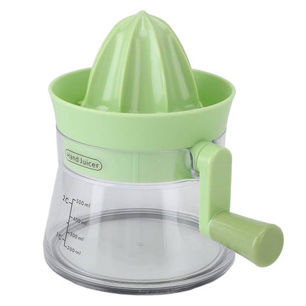 Manual Juice Extractor for Orange Lemon Home Citrus Juicer Hand Compressor - White.