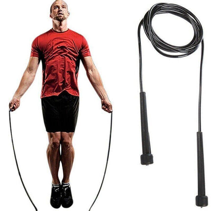 Speed Jump Rope for Boxing MMA Cardio Fitness and Gym Training - Green.