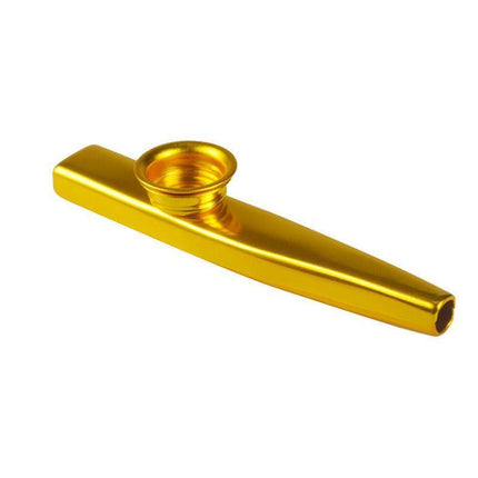Kazoo Musical Instrument Mouth Flute Diaphragm Guitar Partner Harmonica Style - Red.