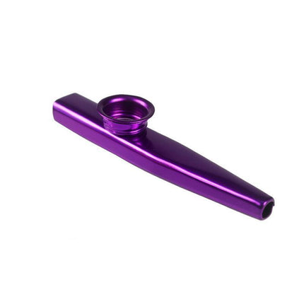Kazoo Musical Instrument Mouth Flute Diaphragm Guitar Partner Harmonica Style - Red.