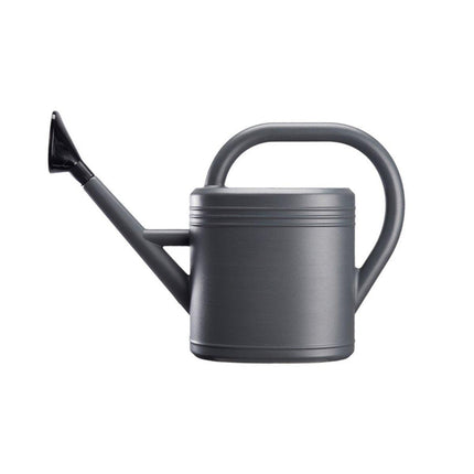 3L Gray Retro Watering Can Long Spout Large Capacity Shower Kettle for Garden.