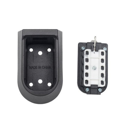 1X Outdoor Wall Mount Spare Key Safe Box Lock Holder Water Weather Proof New.