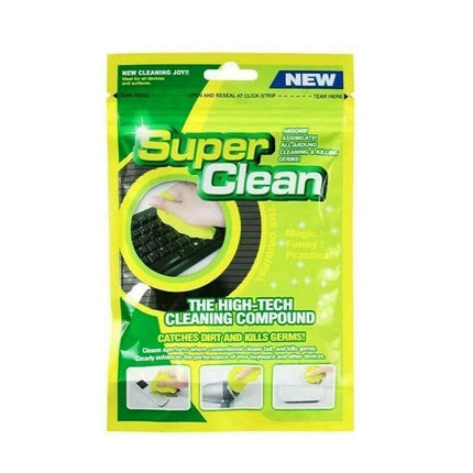Dust Dirt Cleaning Super Clean Car Laptop Keyboard Home Cleaner - Yellow.