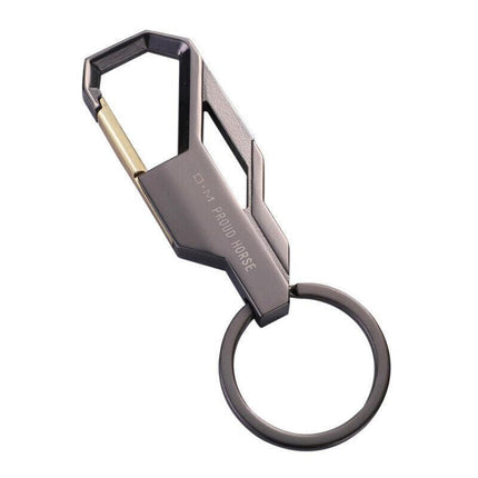 Stylish Metal Car Key Rings Alloy Chain Heavy Duty Gift Keyring Keychain Holder.
