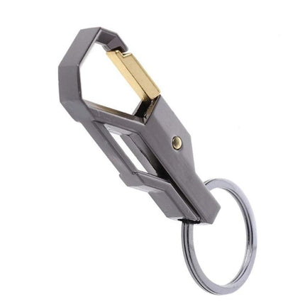 Stylish Metal Car Key Rings Alloy Chain Heavy Duty Gift Keyring Keychain Holder.