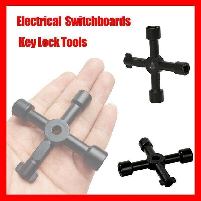 Electrical Electrician Switchboard Key Lock Tools for Cable and Switch Control.