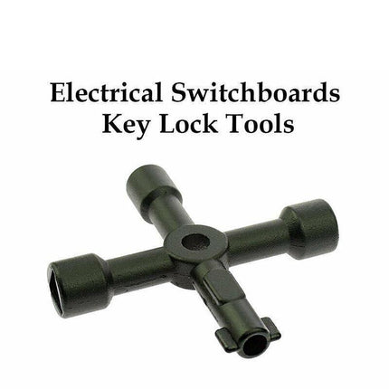 Electrical Electrician Switchboard Key Lock Tools for Cable and Switch Control.