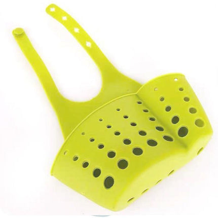 2PCS Kitchen Drain Holder Sponge Sink Storage Rack Basket Organizer Shelf Bathroom - Pink.