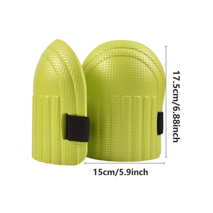 Professional Knee Pads for Construction Flooring Tiling Knee Protection Gear - Black.
