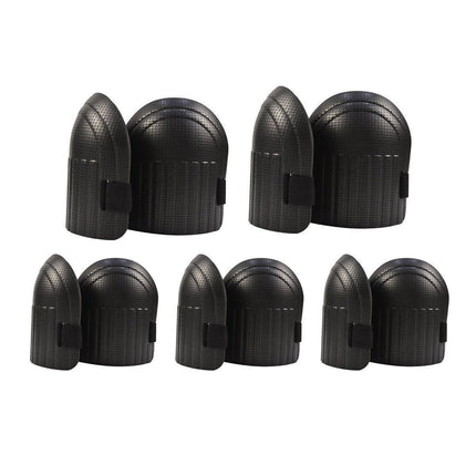 Professional Knee Pads for Construction Flooring Tiling Knee Protection Gear - Black.