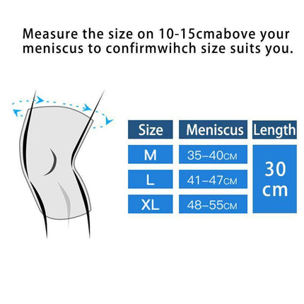 Adjustable Double Metal And Hinged Knee Brace Support Protection Arthritis Sport - L.