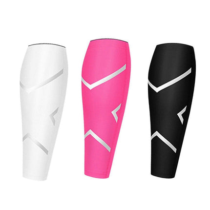 1 Unit Breathable Sports Shin Guards Knee Pads for Cycling Running Football Basketball - Pink / L.