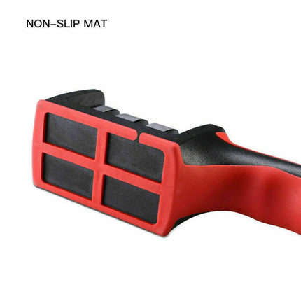 Au Knife Sharpener 3 Stage Kitchen Diamond Sharp Knives Scissor Sharpening Tool.