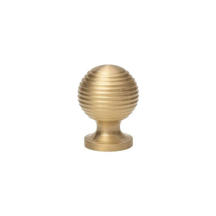 Round Ball Cabinet Handle Single Hole Modern Pull for Drawer Wardrobe Cupboard - 25mm.
