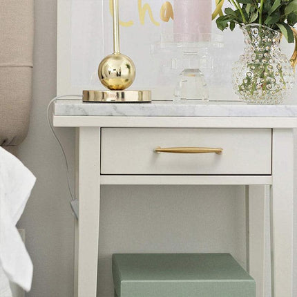 Nordic Gold Cabinet Handle Simple Light Luxury Drawer Door Pull Wardrobe Handle - Round-35mm.