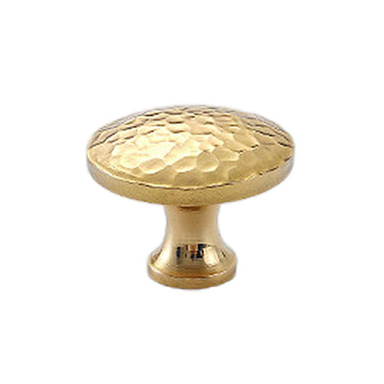 Gold Hammer Ball Handle Knob Closet Door Pull Drawer Handle Wardrobe Hardware - Round.