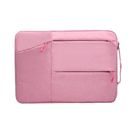 Laptop Sleeve Travel Bag Carry Case For MacBook Air Pro 14.1”-15.4” - Rose Red.
