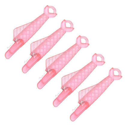 5PCS Plastic Needle Threader Tool for Sewing Machine Quick Lead Garment Sewing - Green.