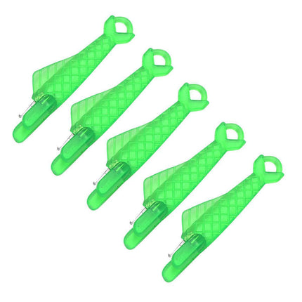 5PCS Plastic Needle Threader Tool for Sewing Machine Quick Lead Garment Sewing - Green.